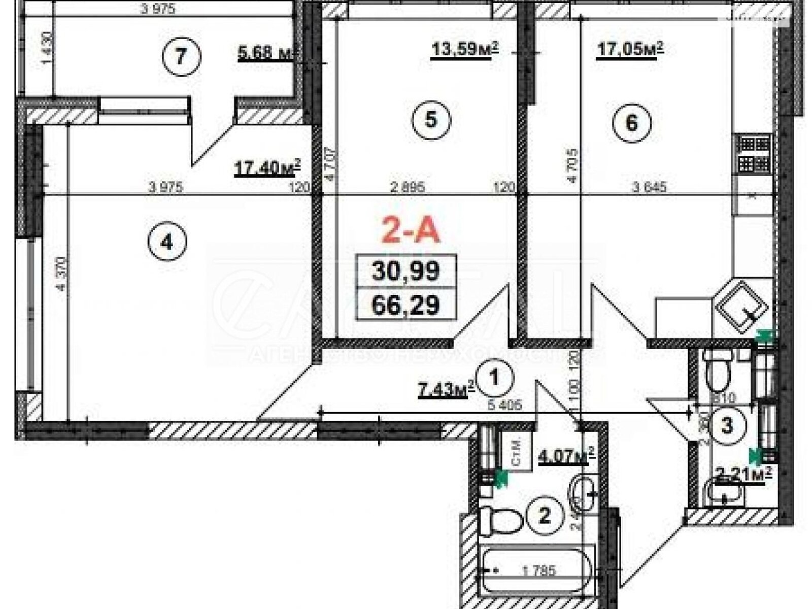 Продаж двокімнатної квартири в Києві, на вул. Причальна 11, фото 1 Продаж двокімнатної квартири в Києві, на вул. Причальна 11, фото 1