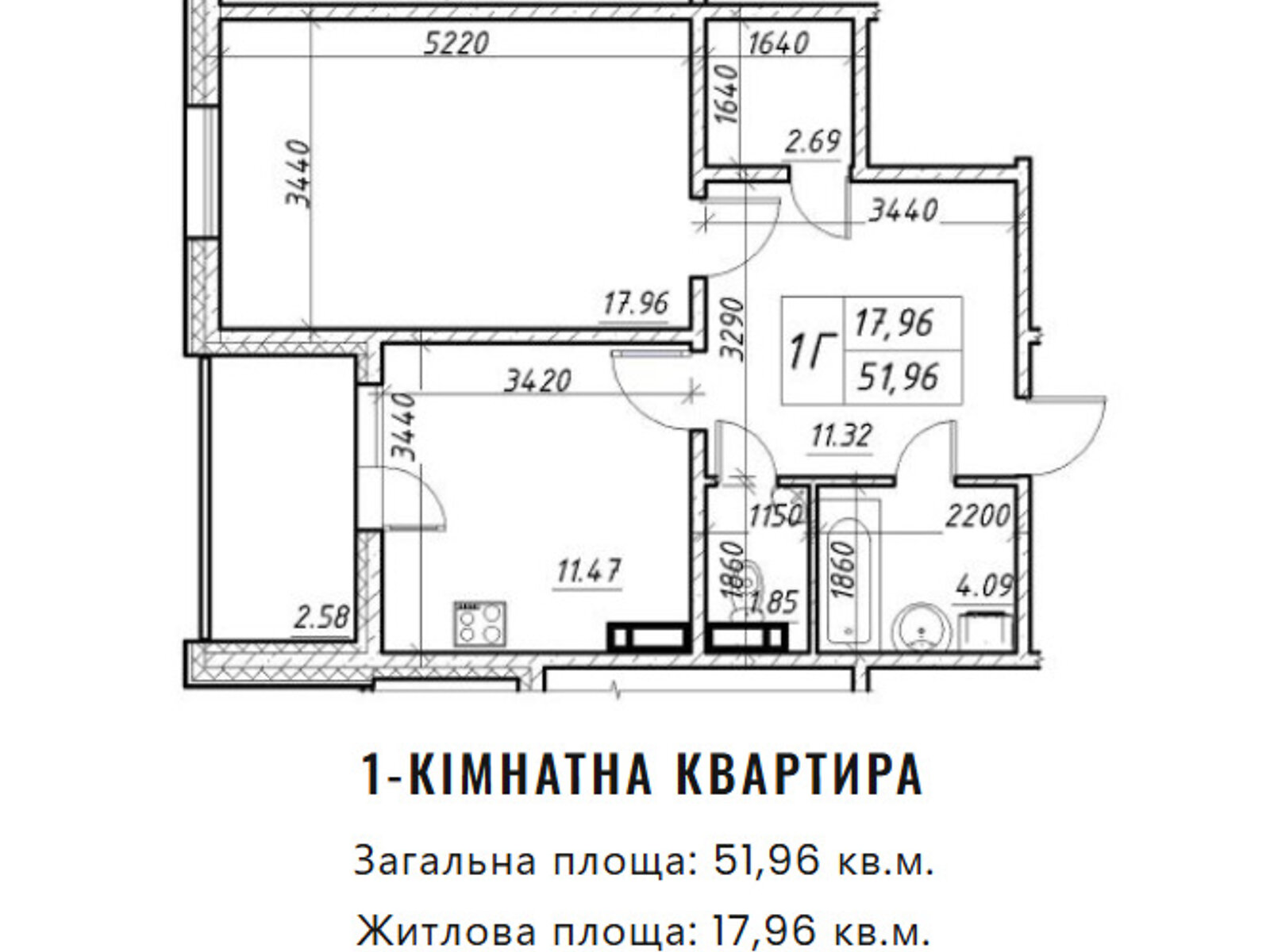 Продаж однокімнатної квартири в Києві, на вул. Коноплянська 22, район Пріорка фото 1