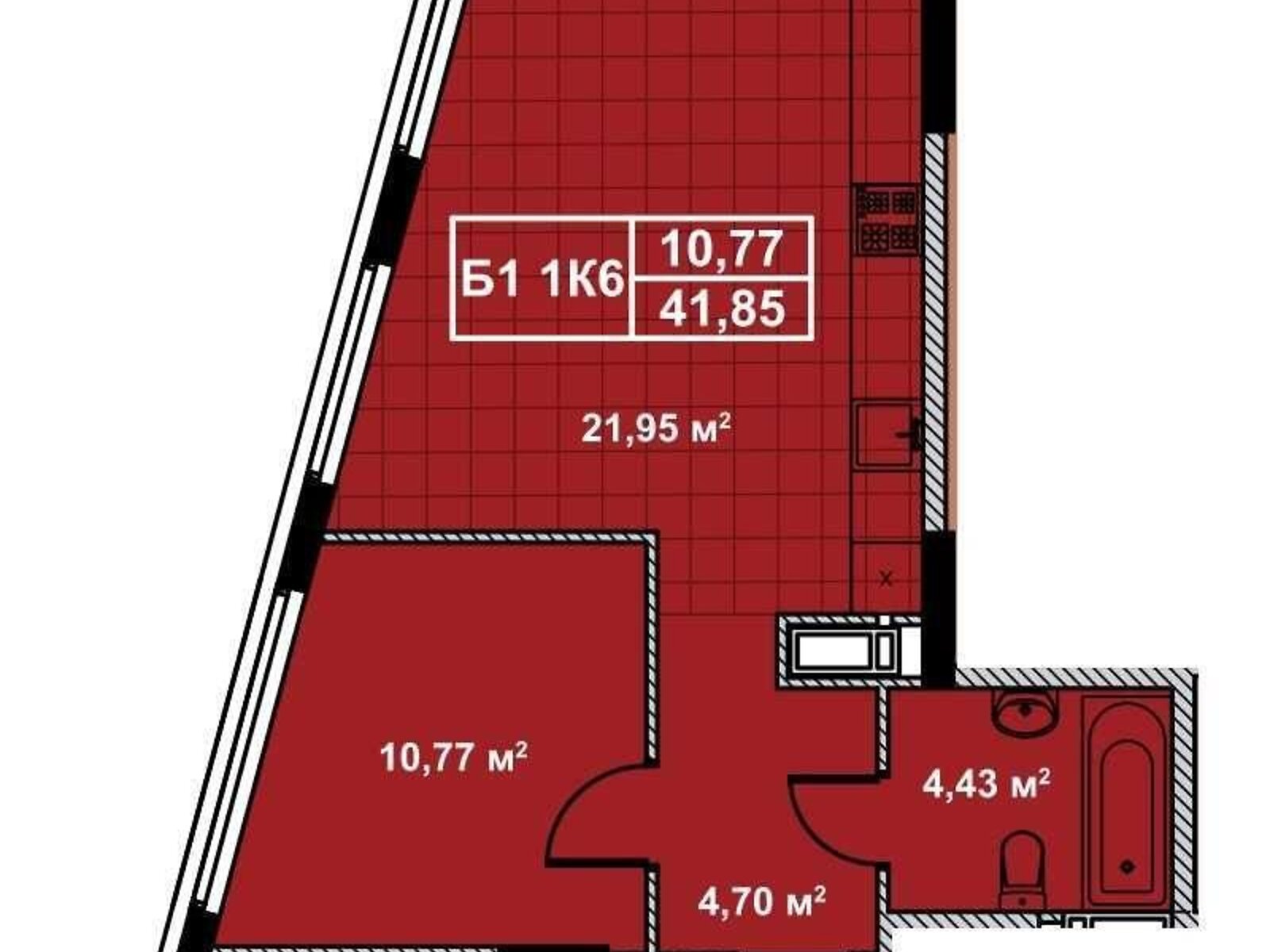 Продажа однокомнатной квартиры в Киеве, на ул. Братьев Чебинеевых 8, район Рембаза фото 1