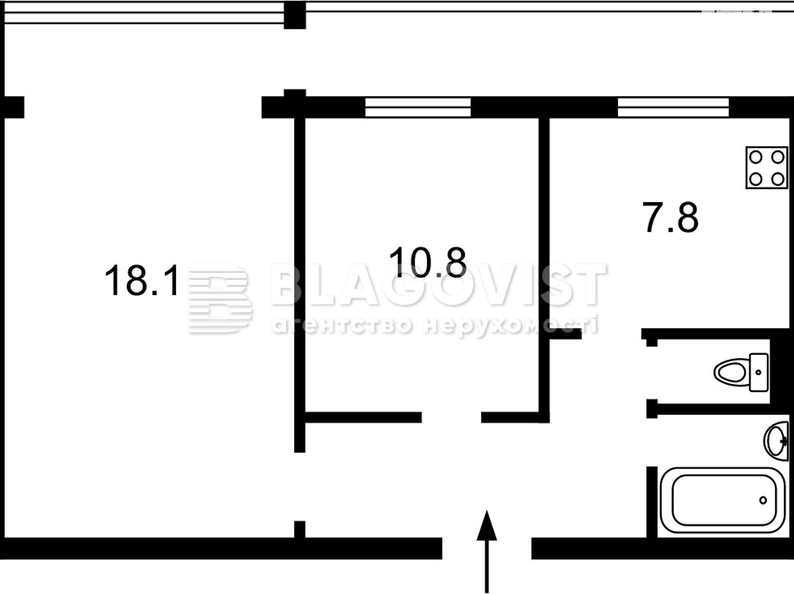Продажа двухкомнатной квартиры в Киеве, на ул. Энтузиастов 21, район Русановка фото 1 Продажа двухкомнатной квартиры в Киеве, на ул. Энтузиастов 21, район Русановка фото 1