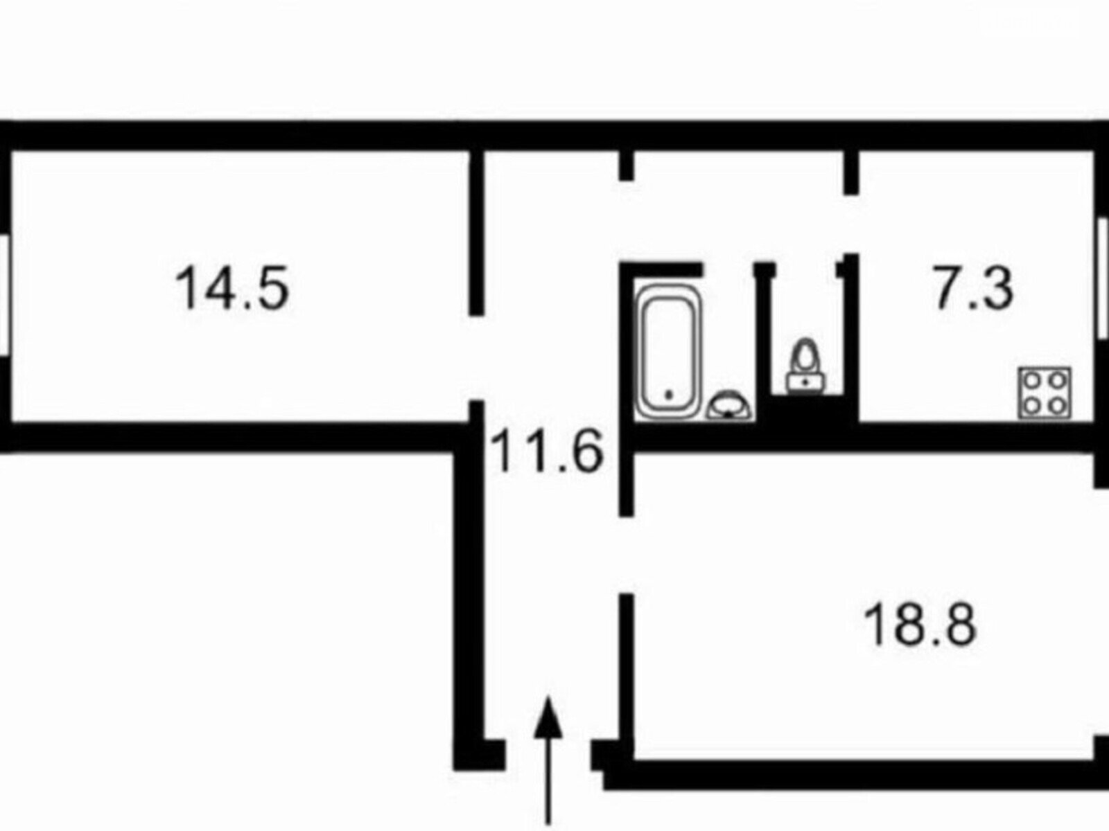 Продажа двухкомнатной квартиры в Киеве, на бул. Русановский 5, район Русановка фото 1