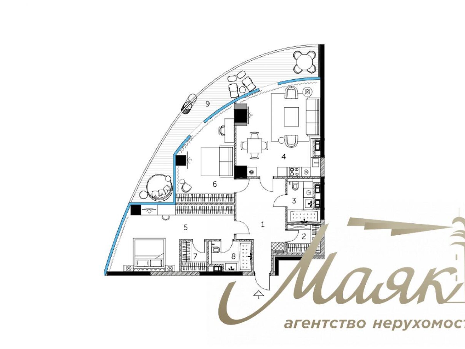 Продажа двухкомнатной квартиры в Киеве, на ул. Иоанна Павла II 12, район Саперное Поле фото 1 Продажа двухкомнатной квартиры в Киеве, на ул. Иоанна Павла II 12, район Саперное Поле фото 1