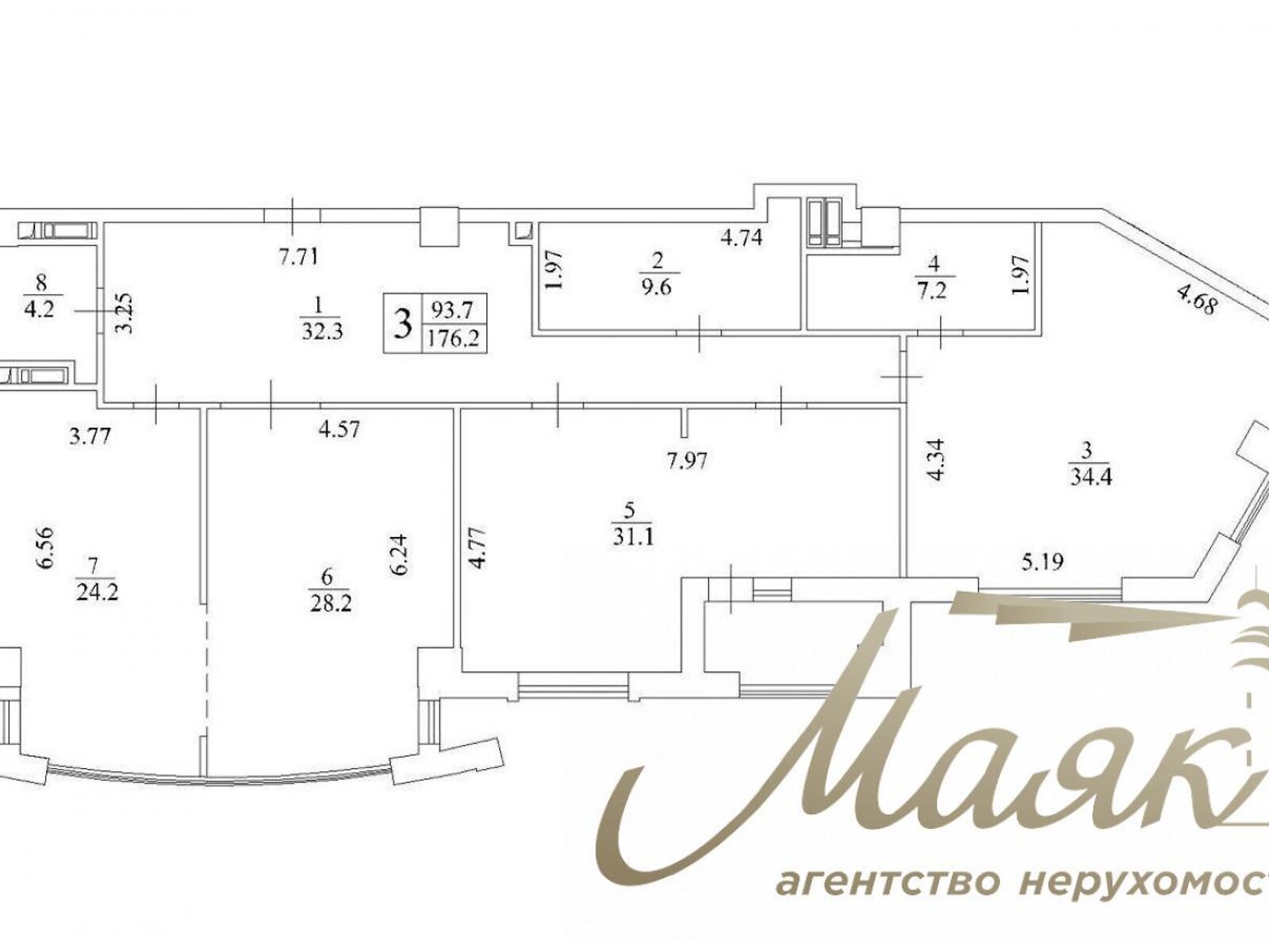 Продаж чотирикімнатної квартири в Києві, на вул. Іоанна Павла II 6/1, район Саперне Поле фото 1