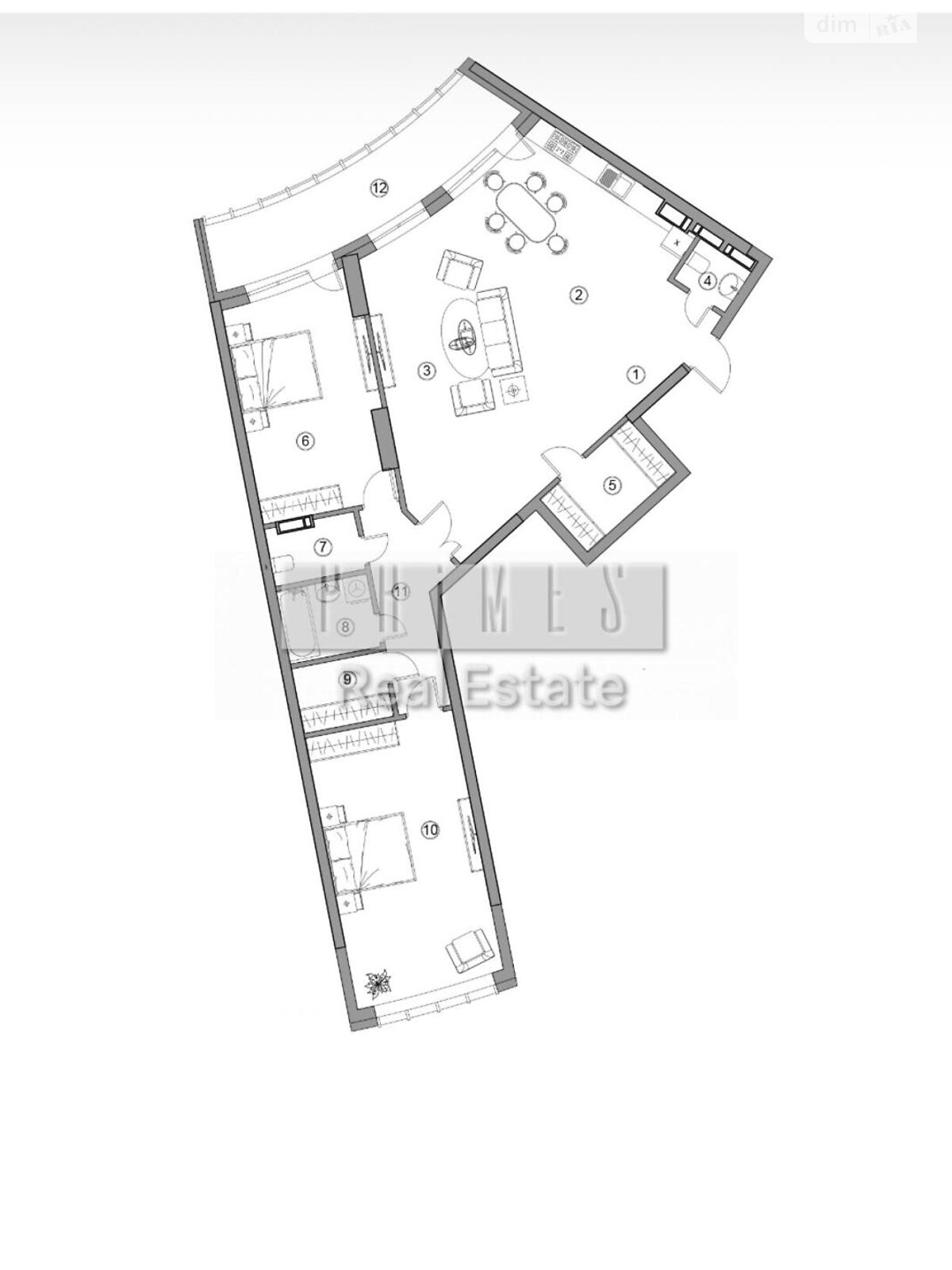 Продажа трехкомнатной квартиры в Киеве, на бул. Николая Михновского 13А, район Саперное Поле фото 1 Продажа трехкомнатной квартиры в Киеве, на бул. Николая Михновского 13А, район Саперное Поле фото 1