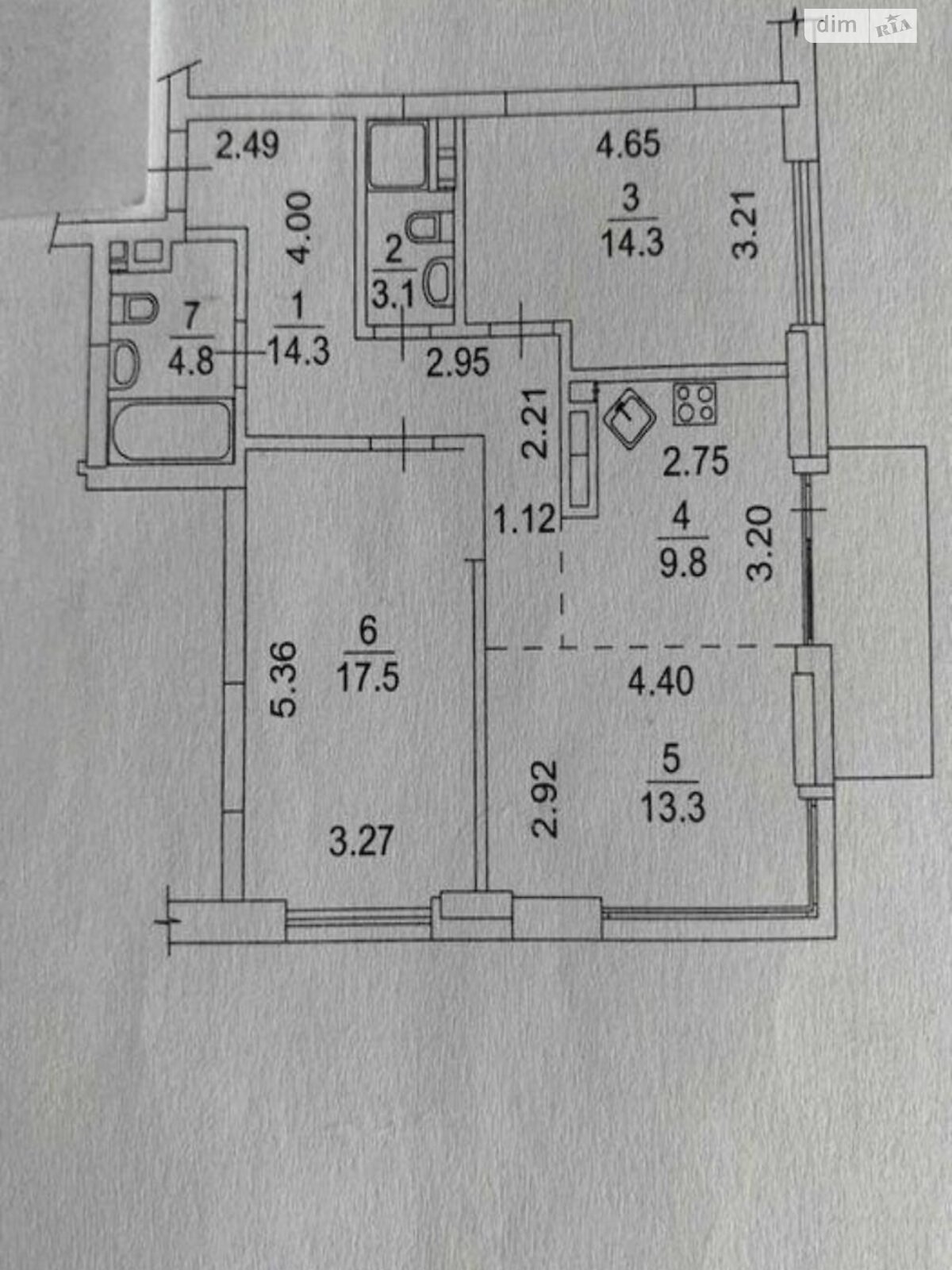 Продаж трикімнатної квартири в Києві, на вул. Предславинська 55А, район Саперне Поле фото 1