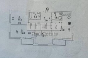 Продаж трикімнатної квартири в Києві, на вул. Предславинська 42А, район Саперне Поле фото 2