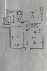 Продаж трикімнатної квартири в Києві, на вул. Предславинська 55А, район Саперне Поле фото 2