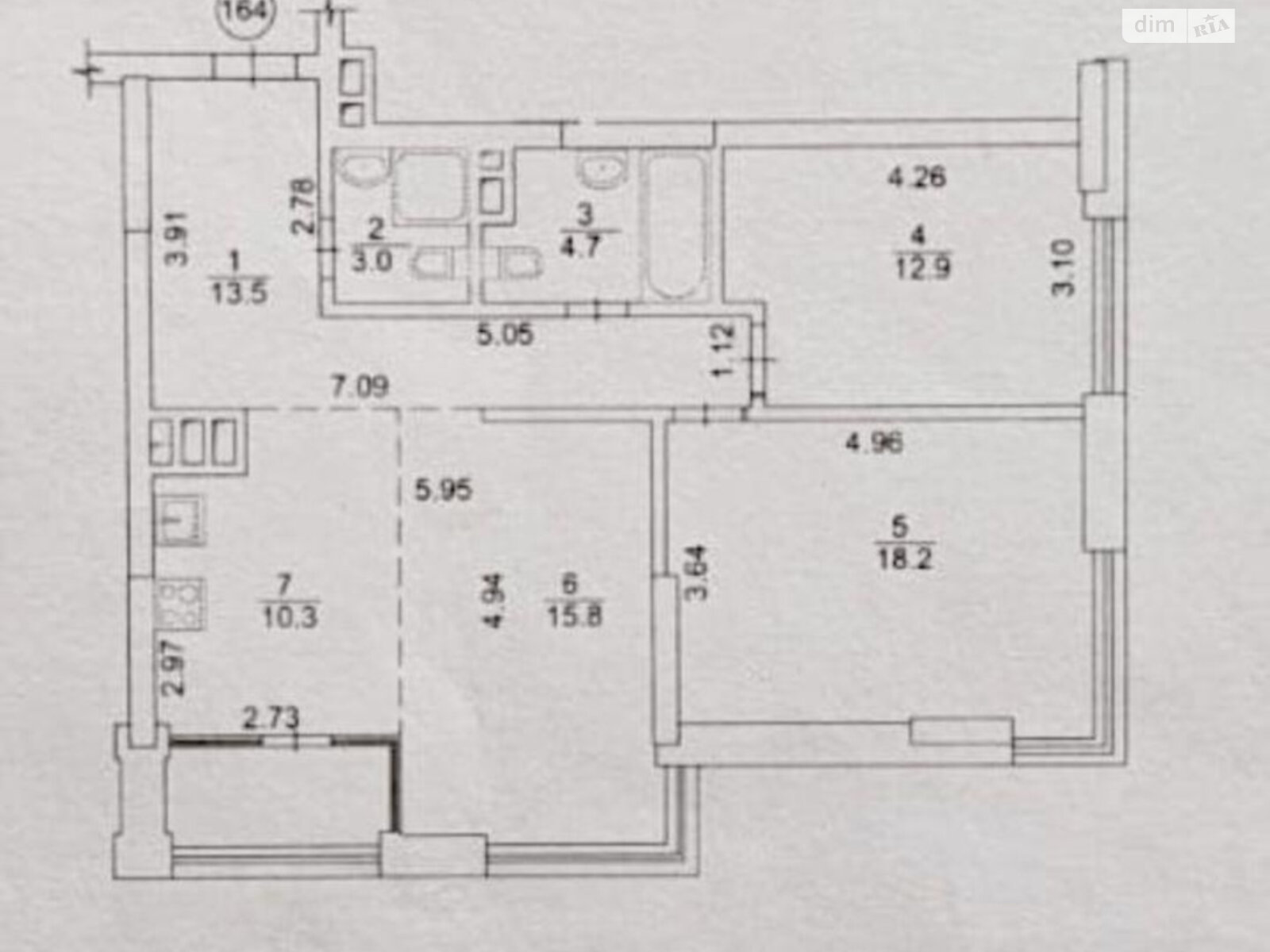 Продаж двокімнатної квартири в Києві, на вул. Предславинська 53, район Саперне Поле фото 1
