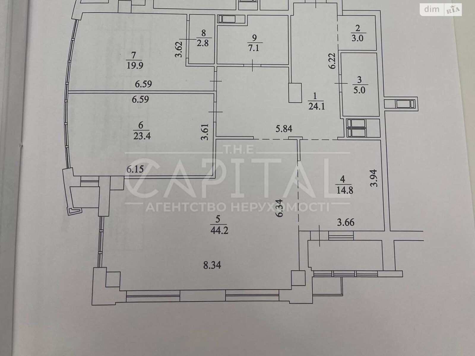 Продаж чотирикімнатної квартири в Києві, на вул. Саперне Поле 3, район Саперне Поле фото 1