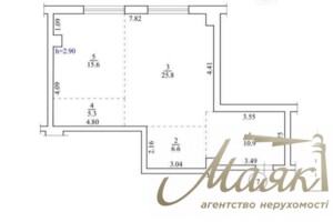 Продажа двухкомнатной квартиры в Киеве, на ул. Саперное Поле 5А, район Саперное Поле фото 2