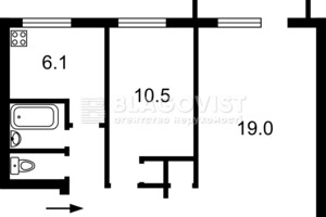 Продажа двухкомнатной квартиры в Киеве, на ул. Саперное Поле 26, район Саперное Поле фото 2