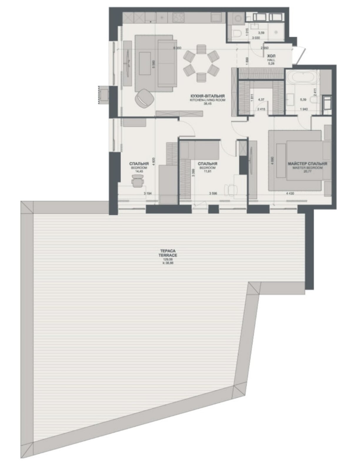 Продажа трехкомнатной квартиры в Киеве, на ул. Василия Тютюнника 39/2, район Саперное Поле фото 1 Продажа трехкомнатной квартиры в Киеве, на ул. Василия Тютюнника 39/2, район Саперное Поле фото 1