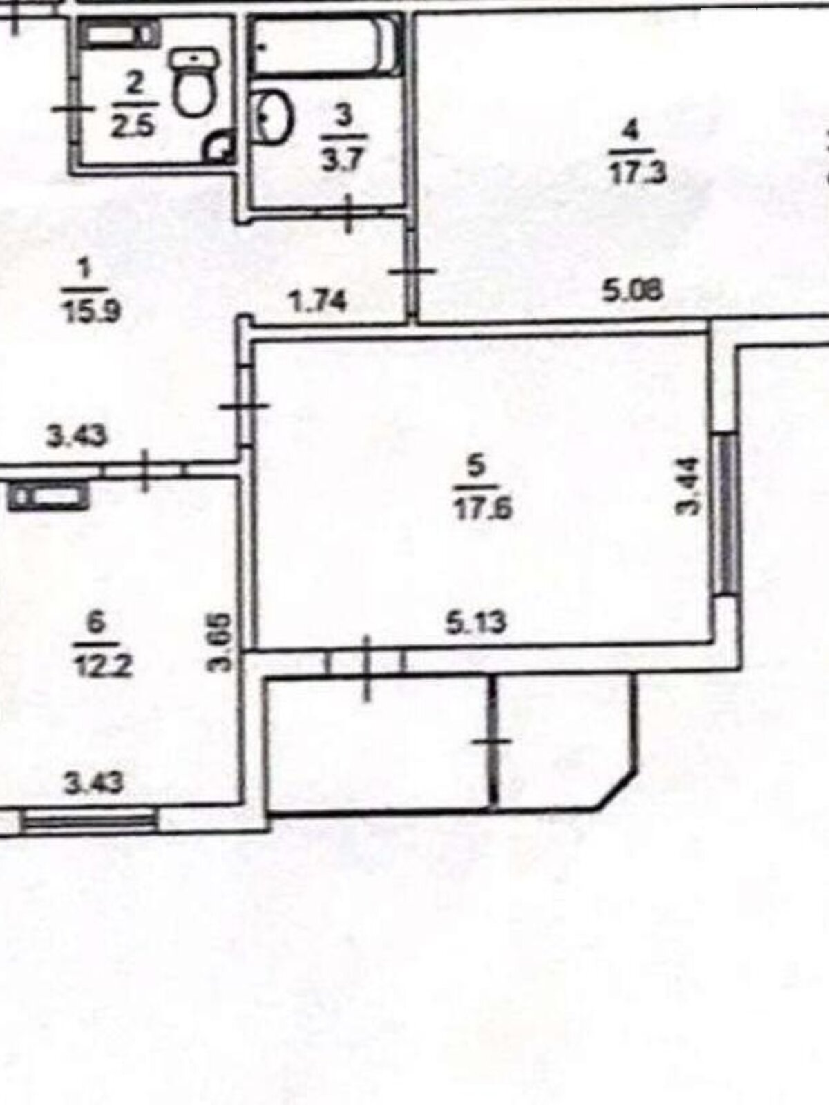 Продажа двухкомнатной квартиры в Киеве, на ул. Николая Лаврухина 14, район Село Троещина фото 1