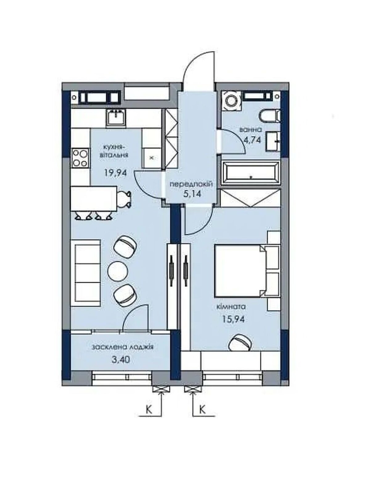 Продаж однокімнатної квартири в Києві, на вул. Князя Романа Мстиславича 26, кв. 42, район Північно-Броварський Масив фото 1 Продаж однокімнатної квартири в Києві, на вул. Князя Романа Мстиславича 26, кв. 42, район Північно-Броварський Масив фото 1