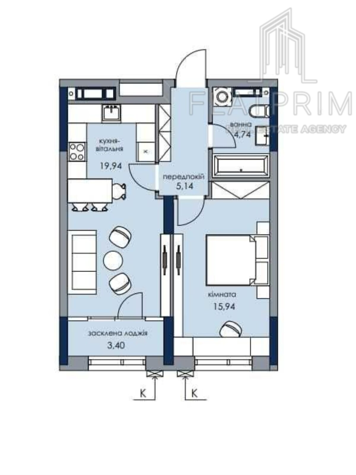 Продажа однокомнатной квартиры в Киеве, на ул. Князя Романа Мстиславича 22, район Северно-Броварский Масив фото 1