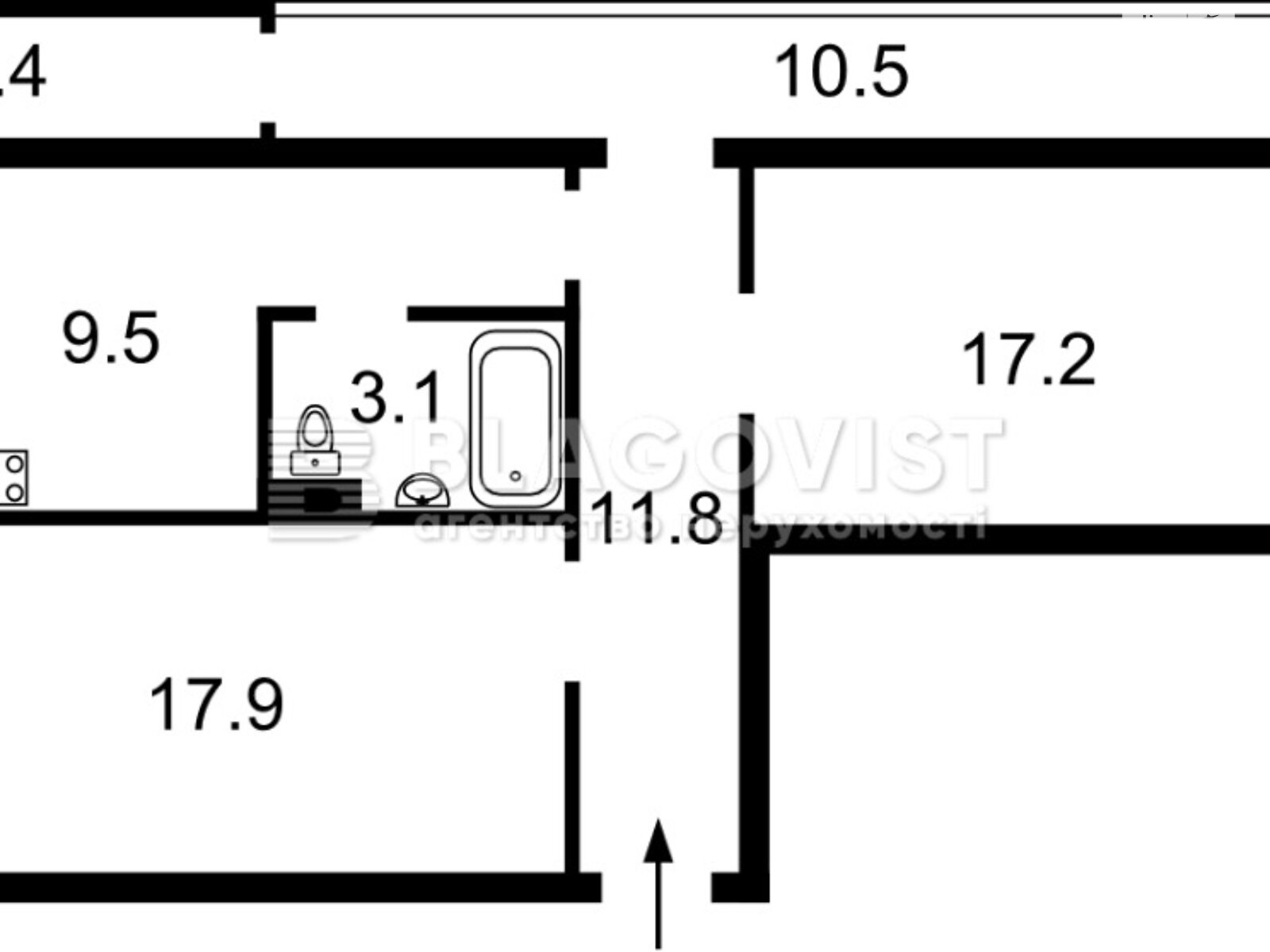 Продажа двухкомнатной квартиры в Киеве, на ул. Академика Щусева 10А, кв. 31, район Шевченковский фото 1