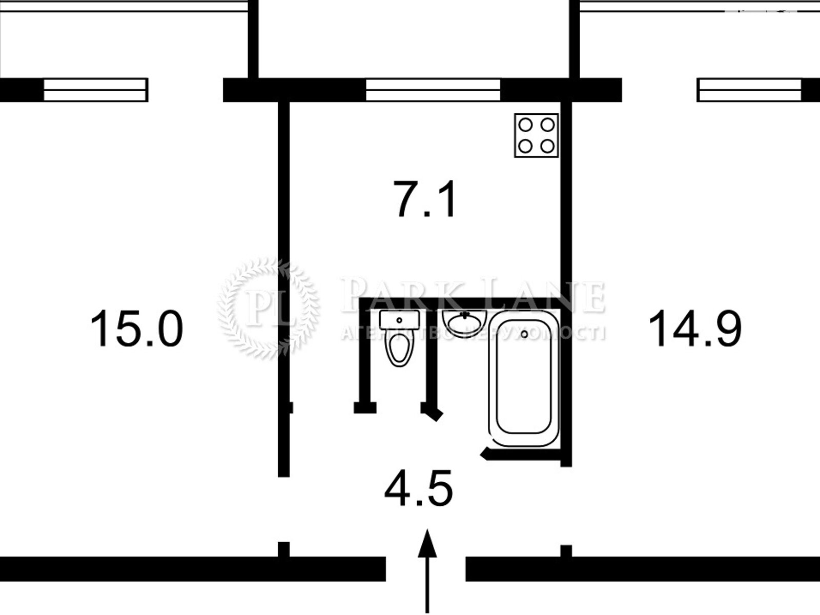 Продажа двухкомнатной квартиры в Киеве, на просп. Берестейский 7Б, район Шевченковский фото 1