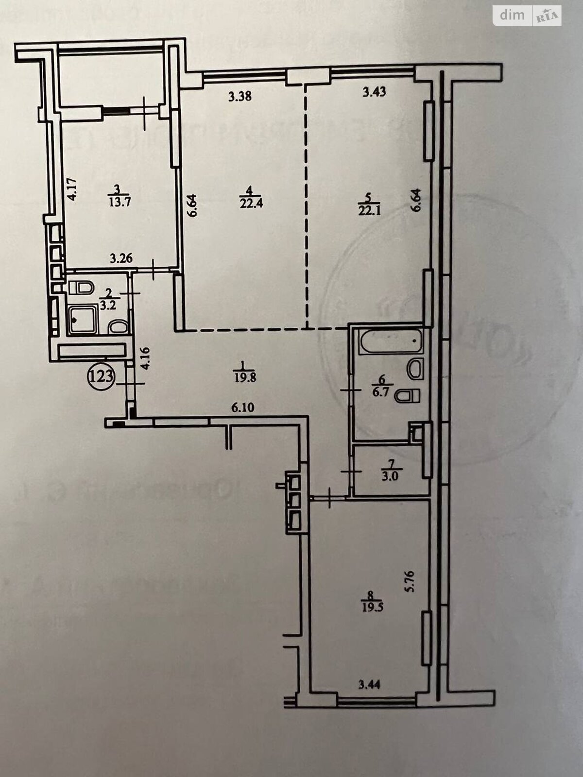 Продажа трехкомнатной квартиры в Киеве, на ул. Бульварно-Кудрявская 17Б, район Шевченковский фото 1