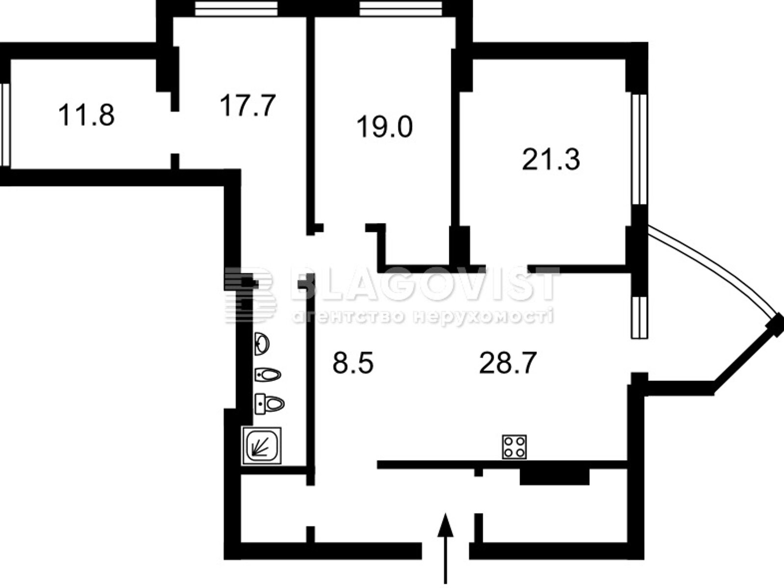 Продажа четырехкомнатной квартиры в Киеве, на ул. Глубочицкая 32А, район Шевченковский фото 1