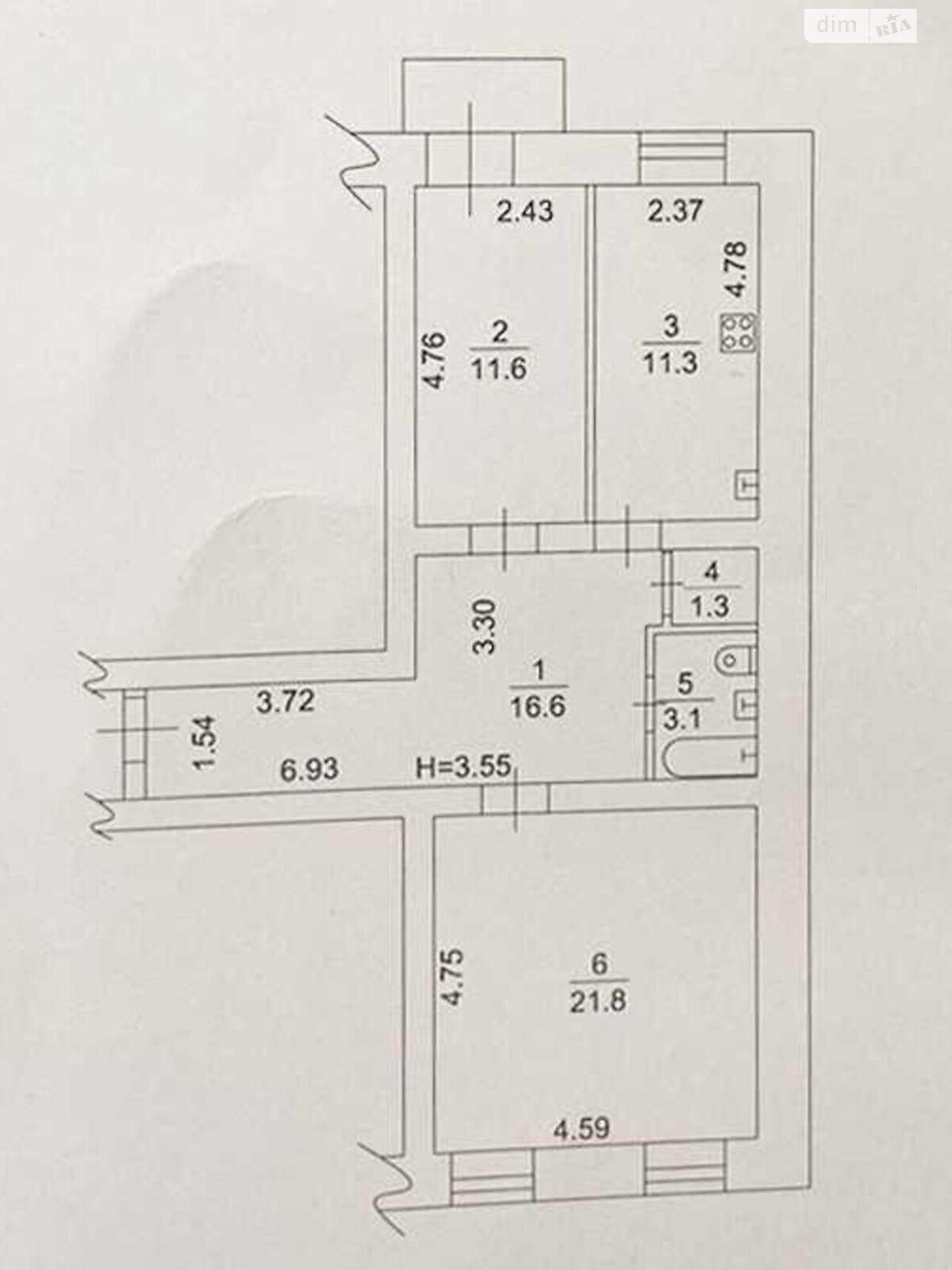 Продажа двухкомнатной квартиры в Киеве, на ул. Гоголевская 34, район Шевченковский фото 1