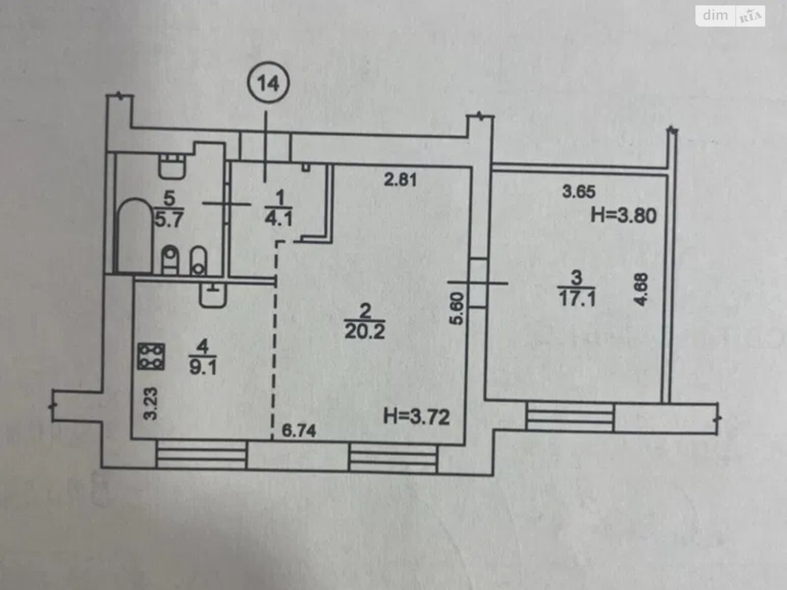 Продажа двухкомнатной квартиры в Киеве, на пер. Музейный 8, район Шевченковский фото 1