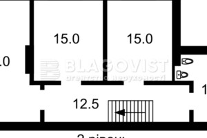 Продаж однокімнатної квартири в Києві, на вул. Назарівська 11, район Шевченківський фото 2