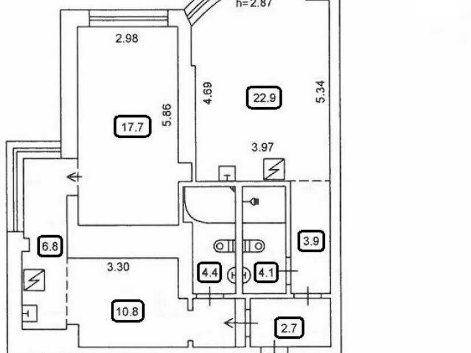 Продажа двухкомнатной квартиры в Киеве, на ул. Назаровская 121, район Шевченковский фото 1