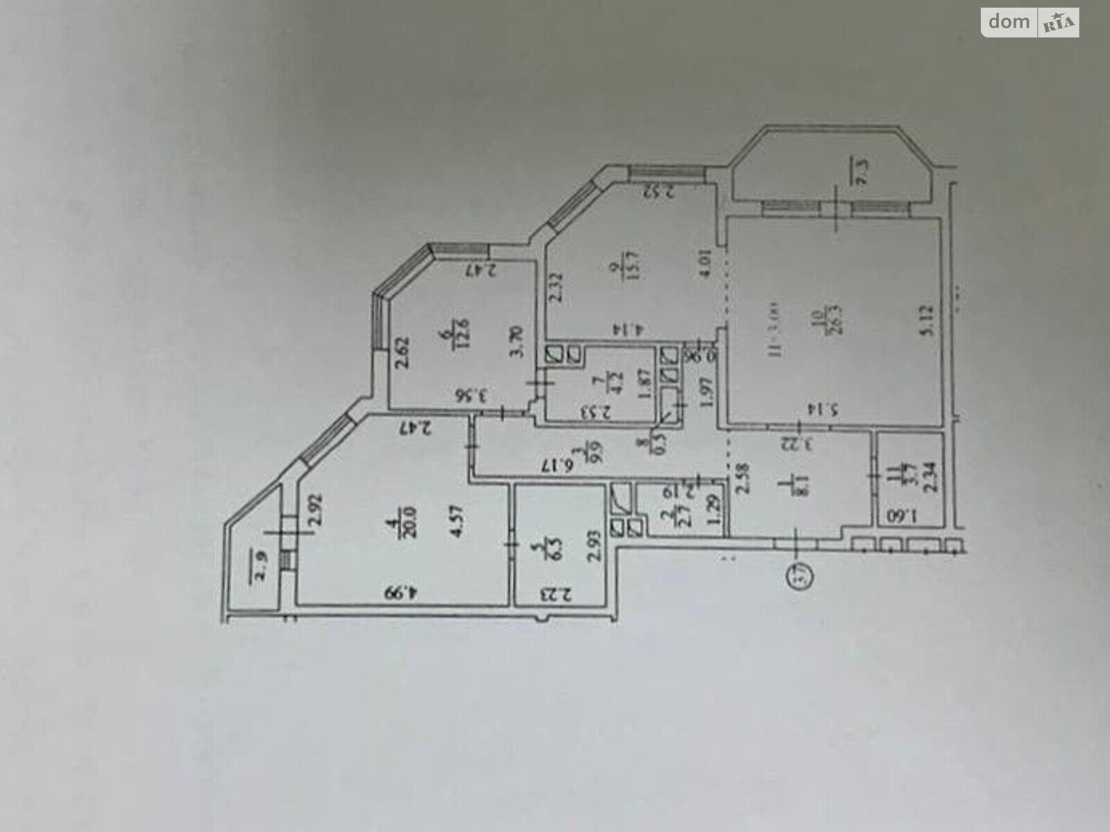 Продажа трехкомнатной квартиры в Киеве, на пер. Несторовский 6, район Шевченковский фото 1