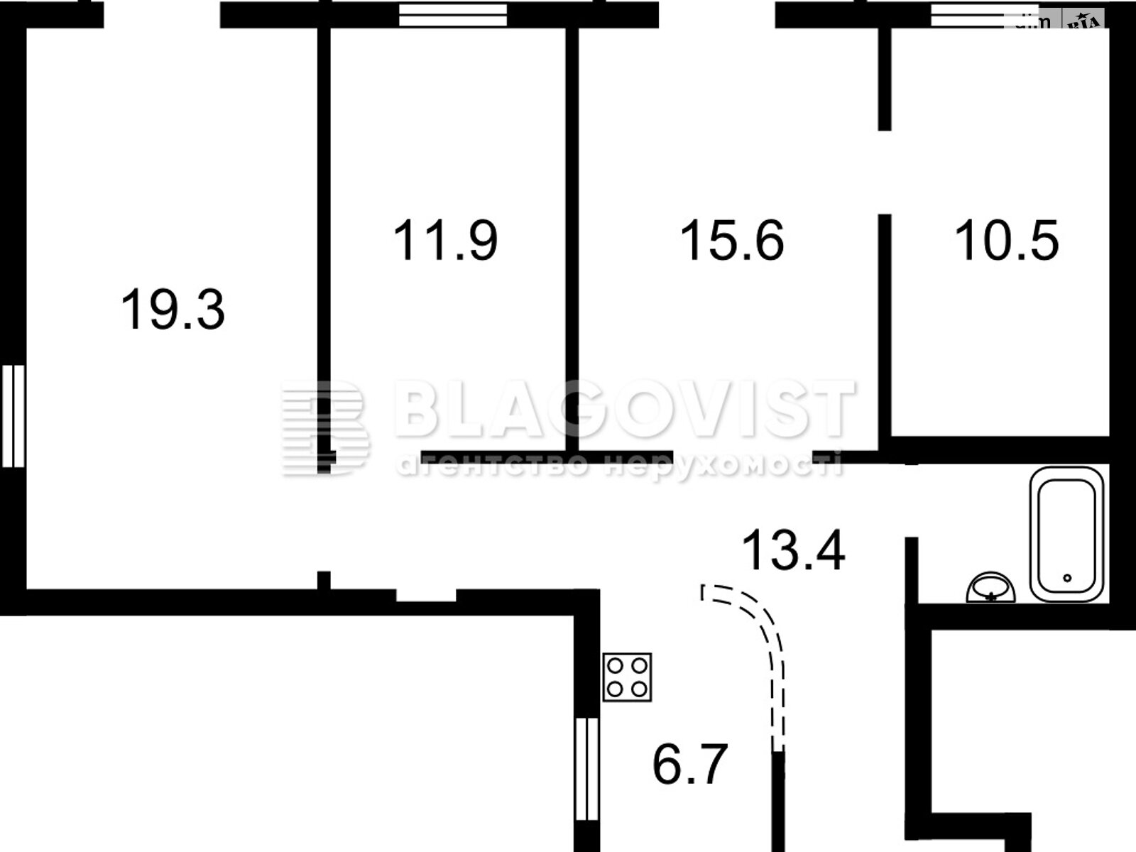 Продажа четырехкомнатной квартиры в Киеве, на ул. Пирогова 5, район Шевченковский фото 1