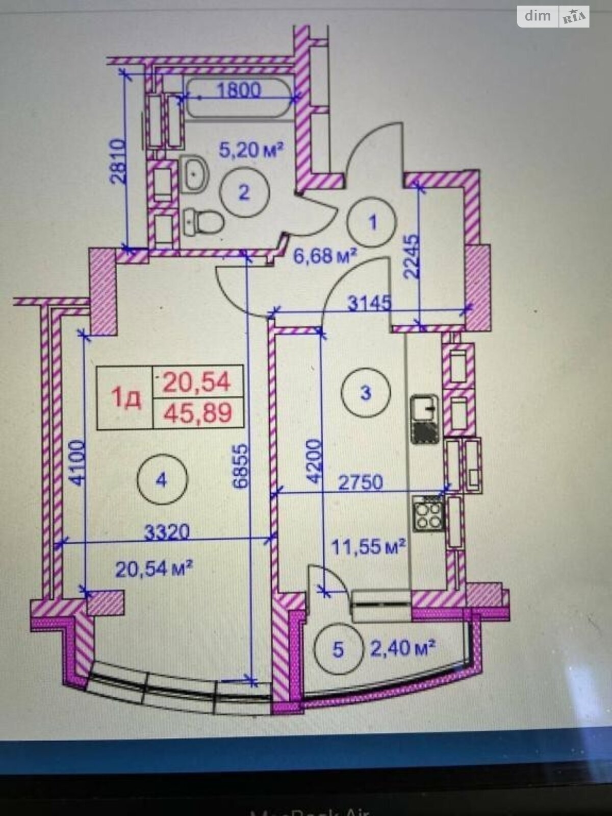 Продаж однокімнатної квартири в Києві, на вул. Степана Руданського 3А, район Шевченківський фото 1