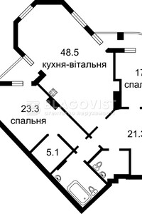 Продажа трехкомнатной квартиры в Киеве, на бул. Тараса Шевченко 11, район Шевченковский фото 2