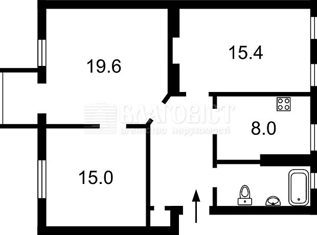 Продажа квартиры, 3 ком., Киев, р‑н. Шевченковский, Тургеневская улица, дом 48 Продажа квартиры, 3 ком., Киев, р‑н. Шевченковский, Тургеневская улица, дом 48