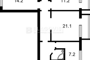 Продаж трикімнатної квартири в Києві, на вул. Юрія Іллєнка 83, кв. 32, район Шевченківський фото 2