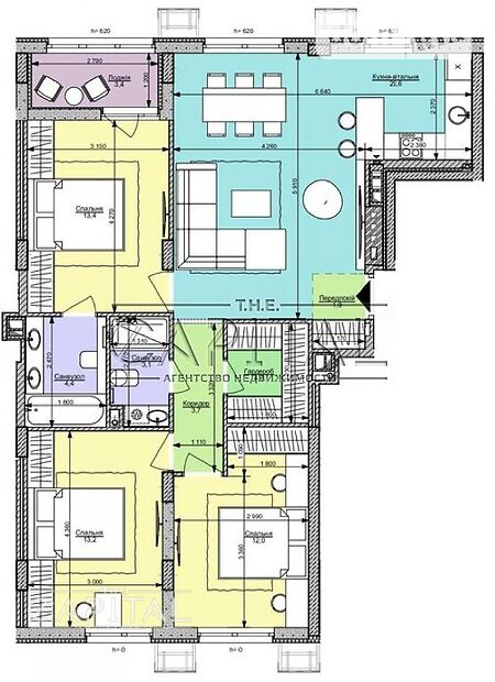 Продажа трехкомнатной квартиры в Киеве, на ул. Салютная 2 район Шевченковский фото 1 Продажа трехкомнатной квартиры в Киеве, на ул. Салютная 2 район Шевченковский фото 1