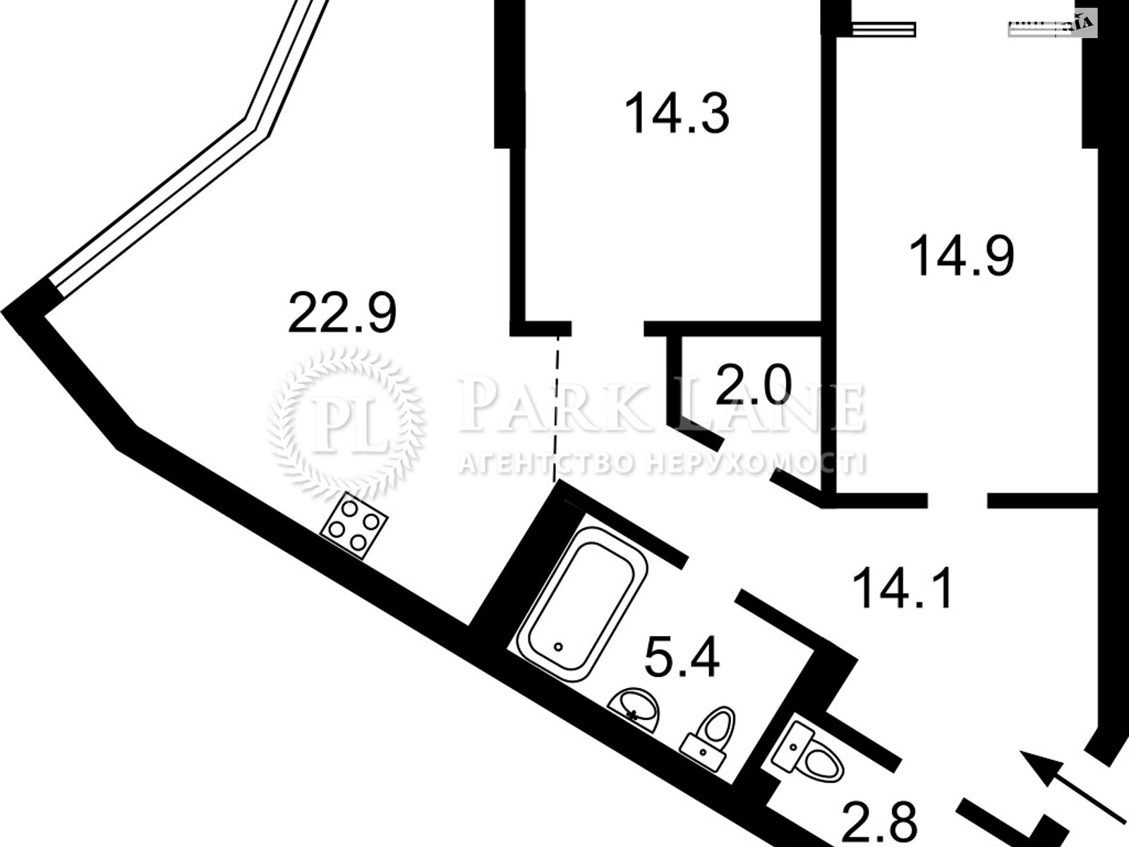 Продаж двокімнатної квартири в Києві, на просп. Берестейський 11 корпус 3, район Шулявка фото 1