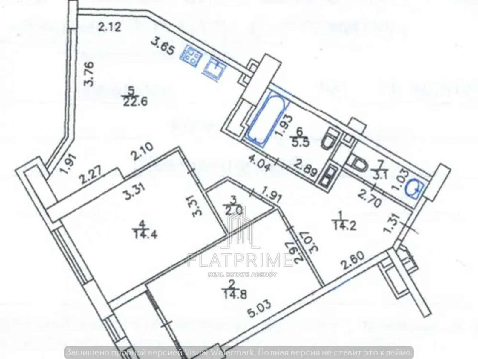 Продажа трехкомнатной квартиры в Киеве, на просп. Берестейский 11 корпус 2, район Шулявка фото 1