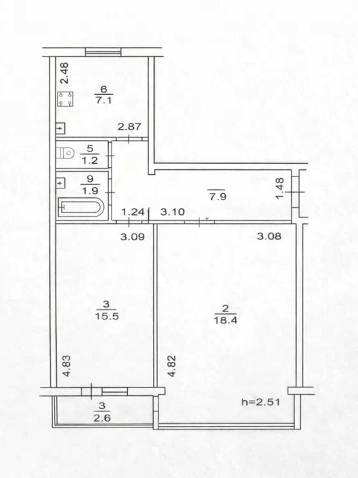 Продажа двухкомнатной квартиры в Киеве, на просп. Берестейский 21, район Шулявка фото 1