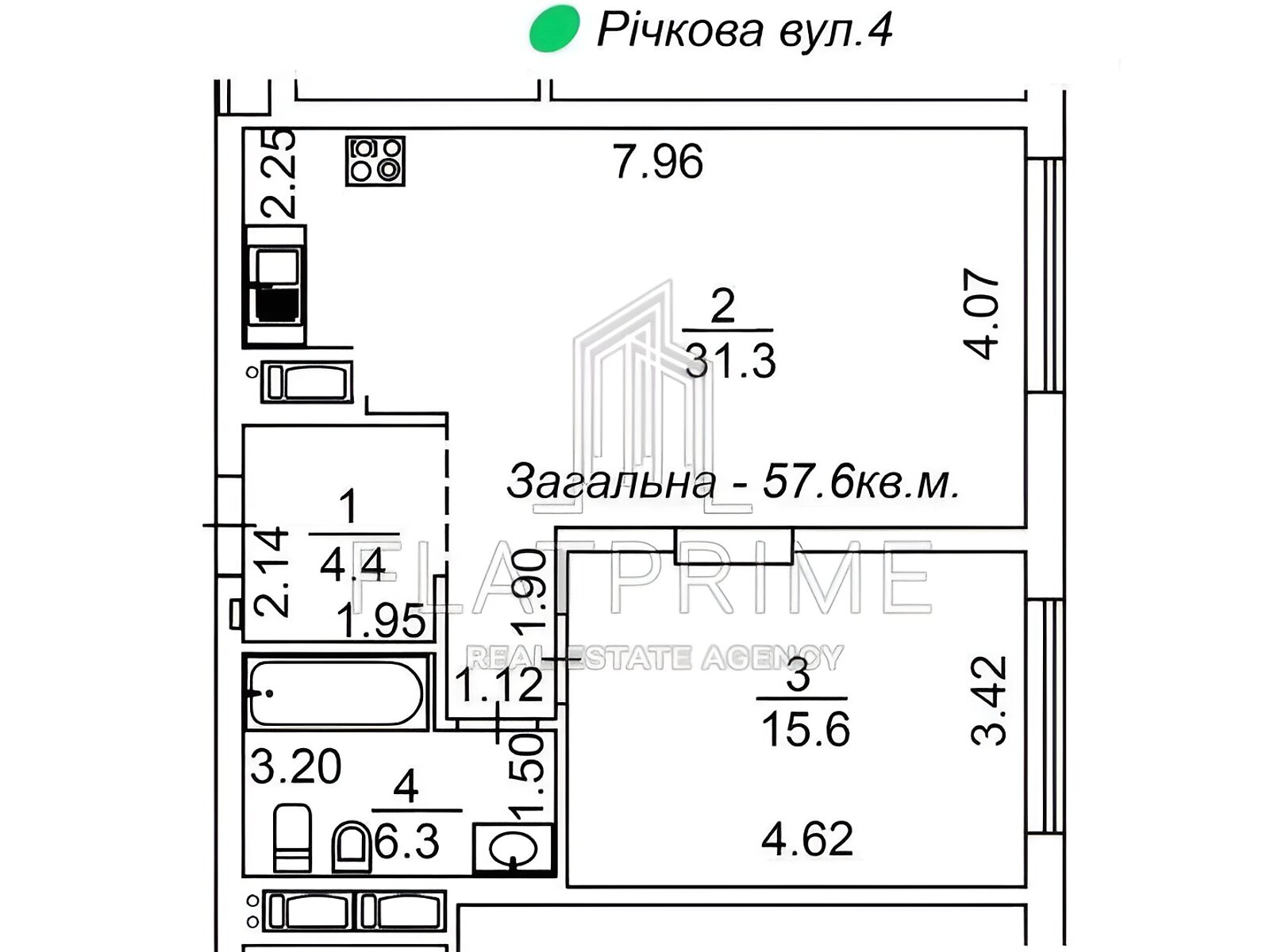 Продаж однокімнатної квартири в Києві, на вул. Річкова 4, район Солдатська Слобідка фото 1 Продаж однокімнатної квартири в Києві, на вул. Річкова 4, район Солдатська Слобідка фото 1