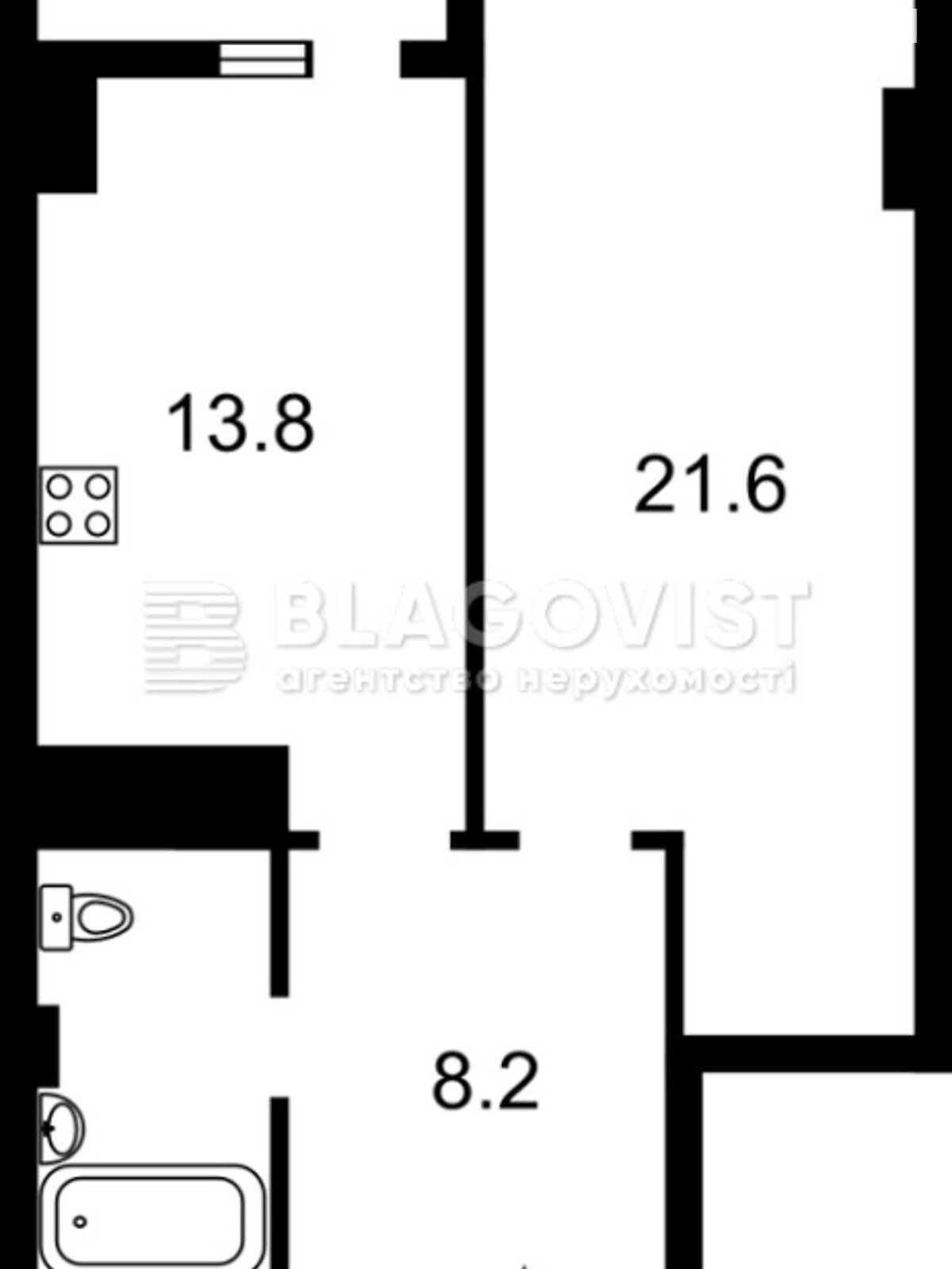 Продажа двухкомнатной квартиры в Киеве, на ул. Гарматная 37А, район Соломенский фото 1