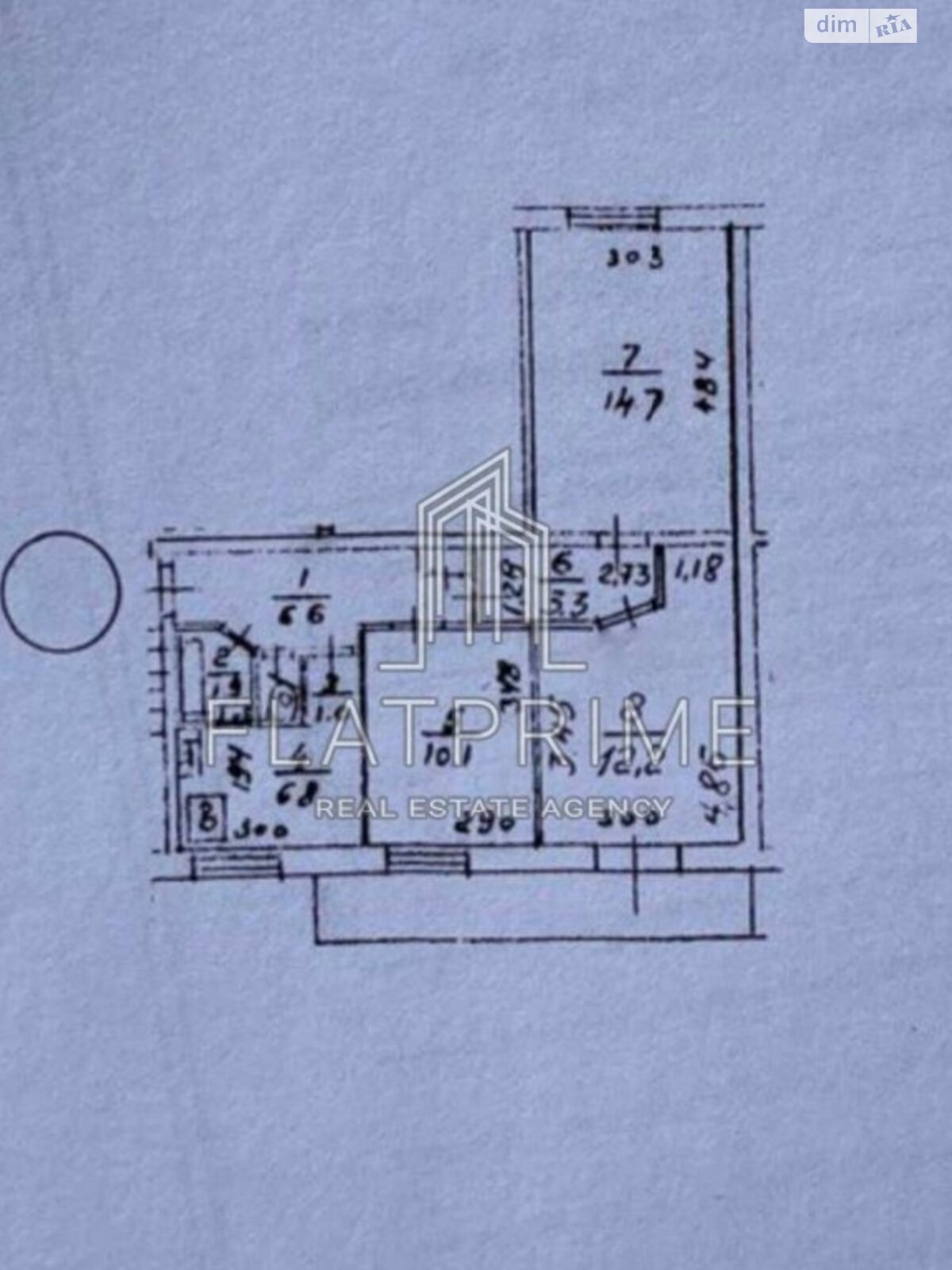 Продаж трикімнатної квартири в Києві, на вул. Кавказька 9, район Солом'янський фото 1