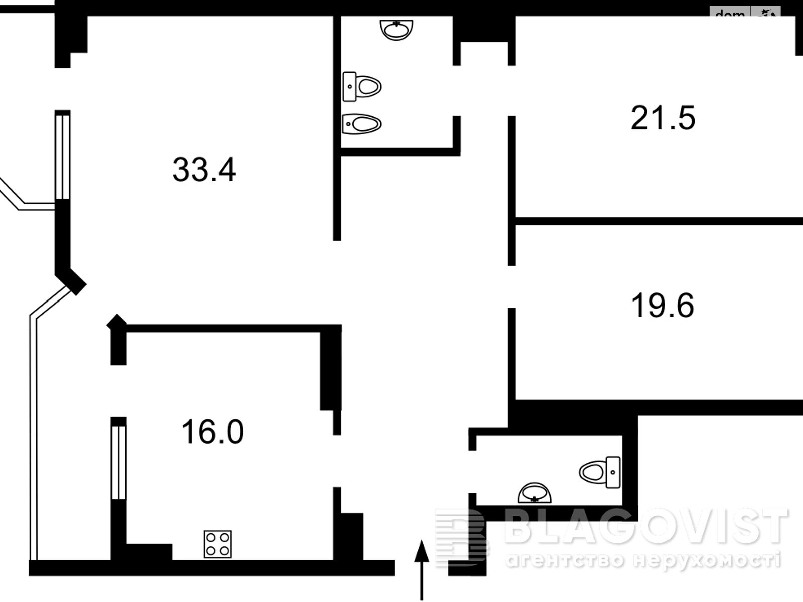 Продажа трехкомнатной квартиры в Киеве, на ул. Мокрая 16, район Соломенский фото 1