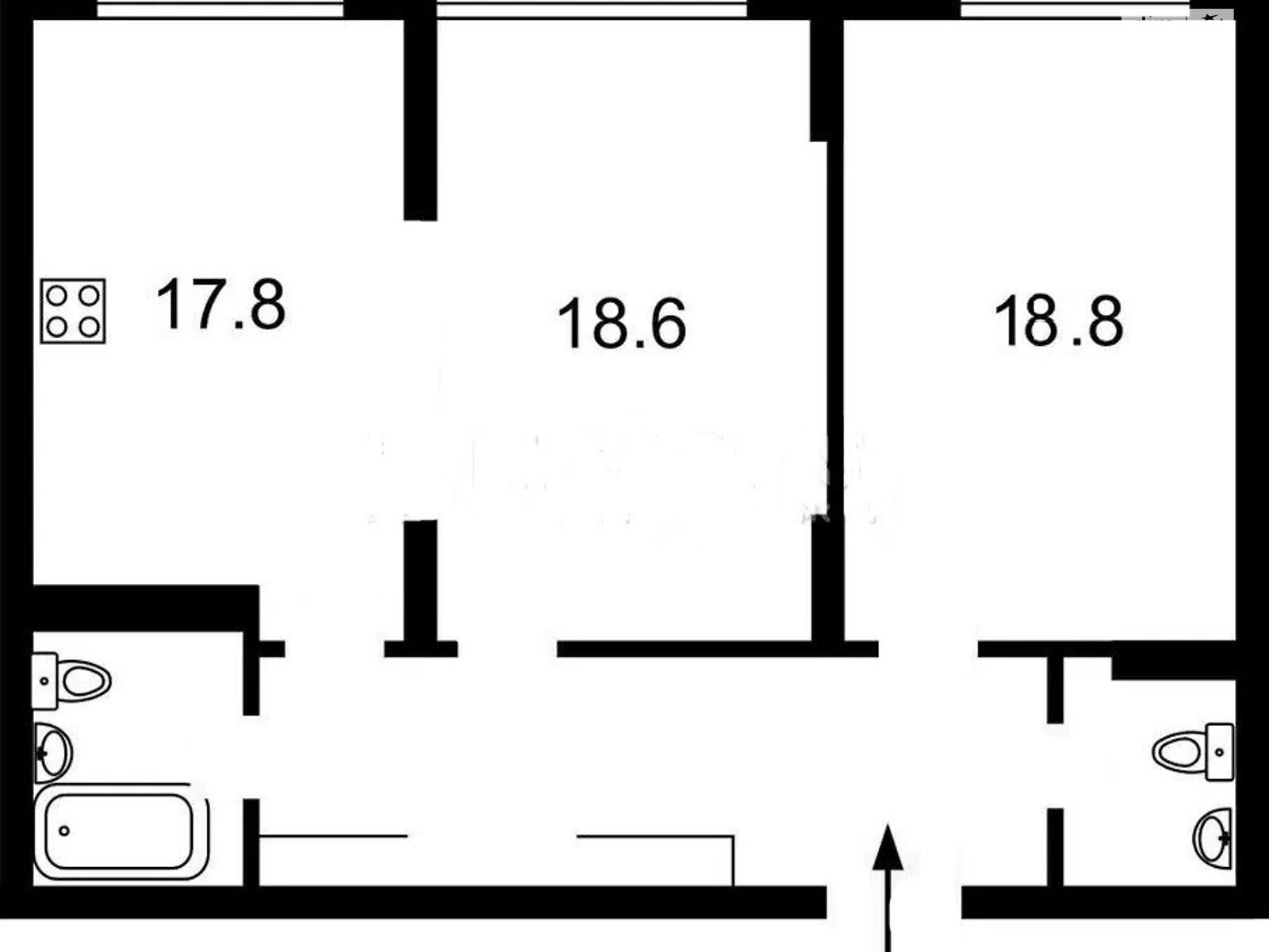 Продажа двухкомнатной квартиры в Киеве, на ул. Михаила Максимовича 32Б, район Соломенский фото 1