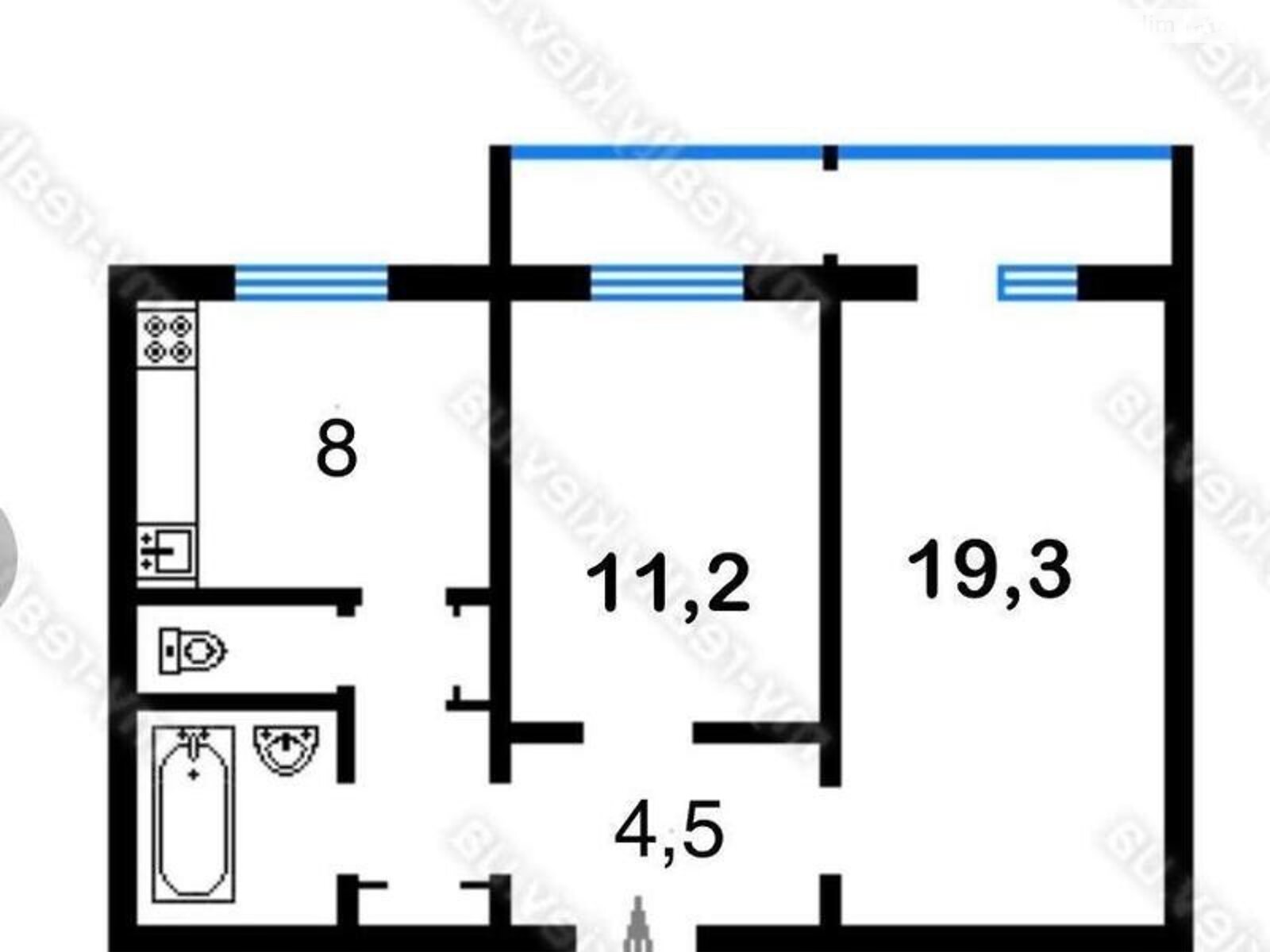 Продажа однокомнатной квартиры в Киеве, на ул. Мокрая 7Б, район Соломенский фото 1