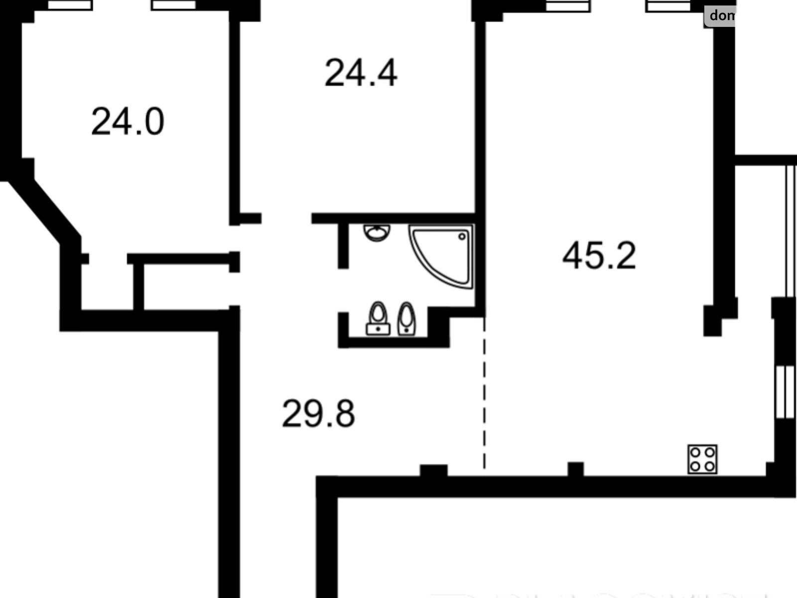 Продажа трехкомнатной квартиры в Киеве, на ул. Святослава Храброго 7, район Соломенский фото 1