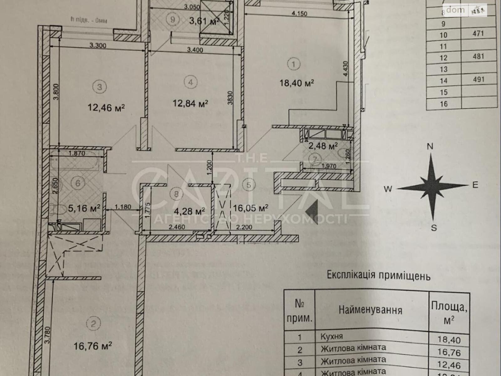 Продажа трехкомнатной квартиры в Киеве, на ул. Святослава Храброго 1, район Соломенский фото 1