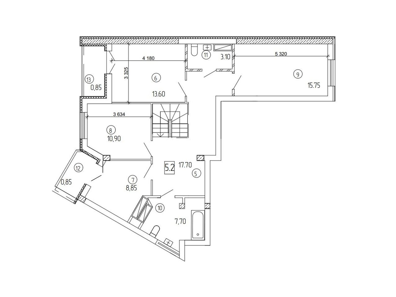 Продажа трехкомнатной квартиры в Киеве, на ул. Новополевая 2, район Соломенский фото 1