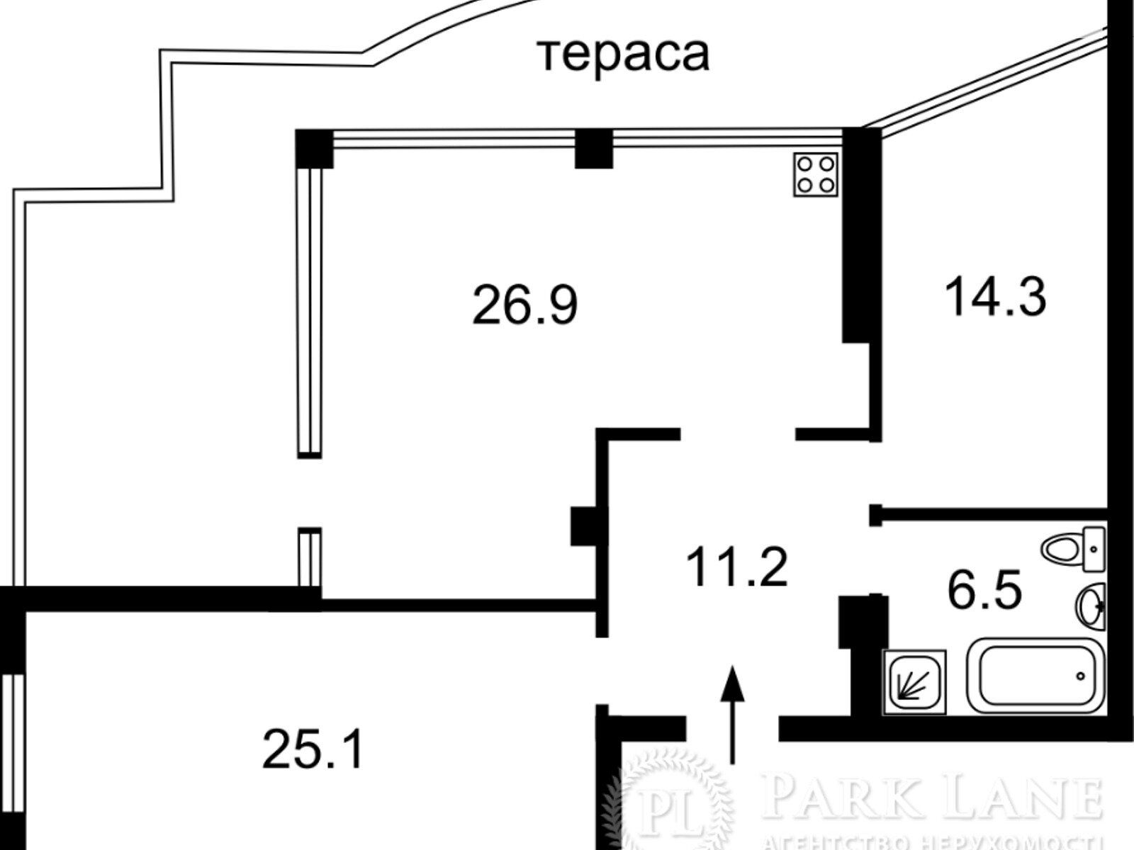 Продаж двокімнатної квартири в Києві, на просп. Лобановського 4В, район Солом'янський фото 1