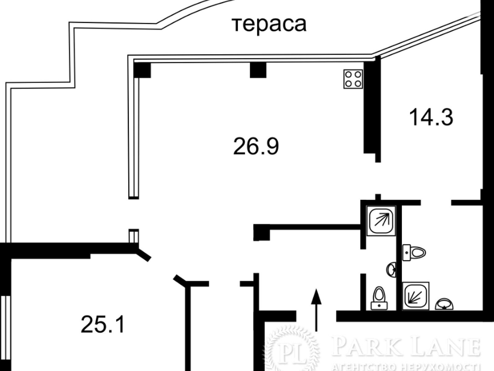 Продаж двокімнатної квартири в Києві, на просп. Лобановського 4В, район Солом'янський фото 1