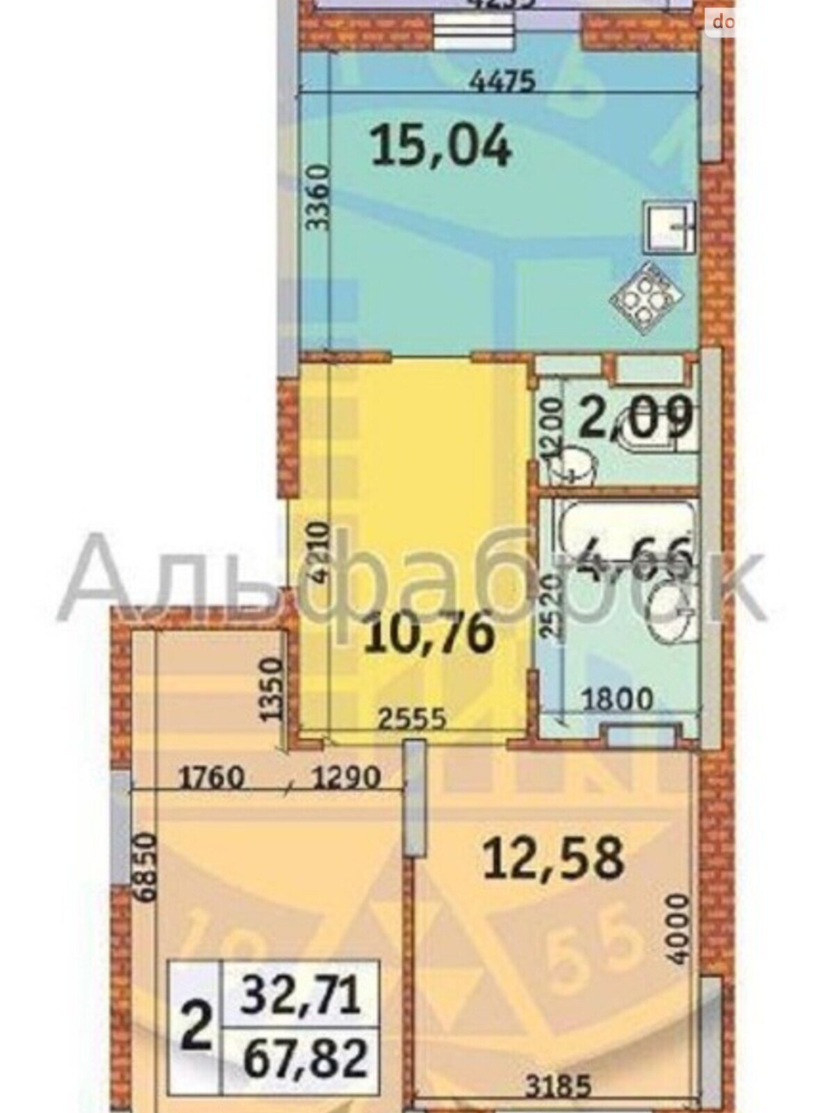 Продажа двухкомнатной квартиры в Киеве, на ул. Петра Радченко 27, район Соломенский фото 1