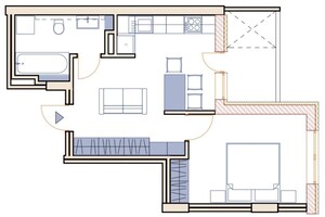 Продажа однокомнатной квартиры в Киеве, на пер. Платоновский 6, район Соломенский фото 2